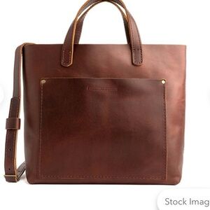 Portland Leather medium crossbody tote